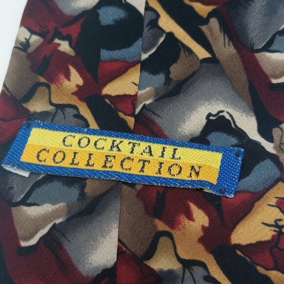 Cocktail Collection Tie 58.75"L - Picture 4 of 10